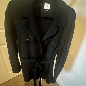 Black Belted Women's Jacket